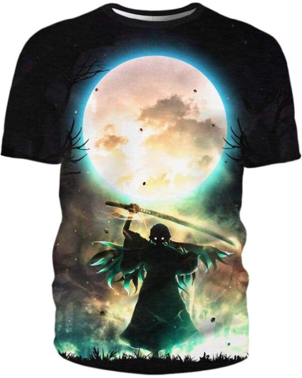 Illusion Of The Full Moon - All Over Apparel - T-Shirt / S - www.secrettees.com