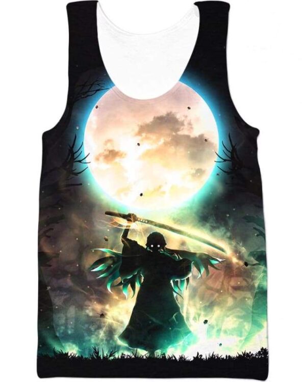 Illusion Of The Full Moon - All Over Apparel - Tank Top / S - www.secrettees.com