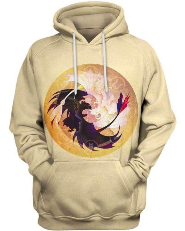 In Love With A Light Fury - All Over Apparel - Hoodie / S - www.secrettees.com