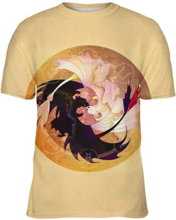 In Love With A Light Fury - All Over Apparel - Kid Tee / S - www.secrettees.com