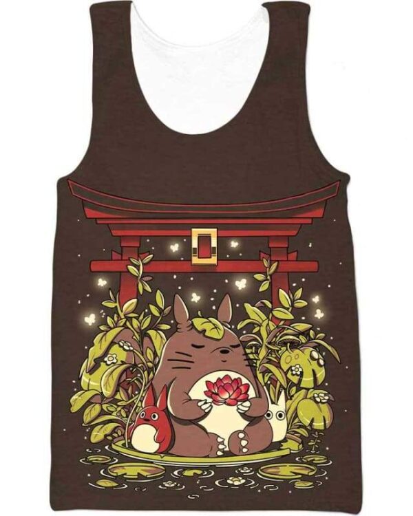 In Peace With the Nature - All Over Apparel - Tank Top / S - www.secrettees.com