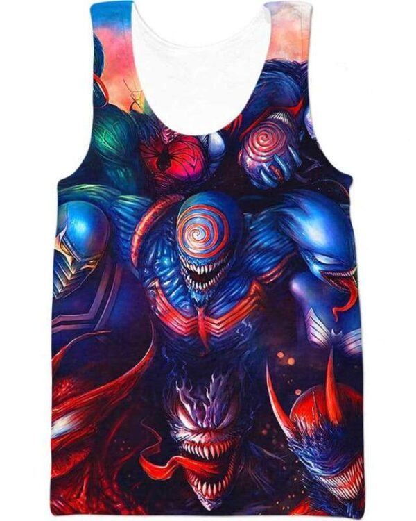 Invaders - All Over Apparel - Tank Top / S - www.secrettees.com