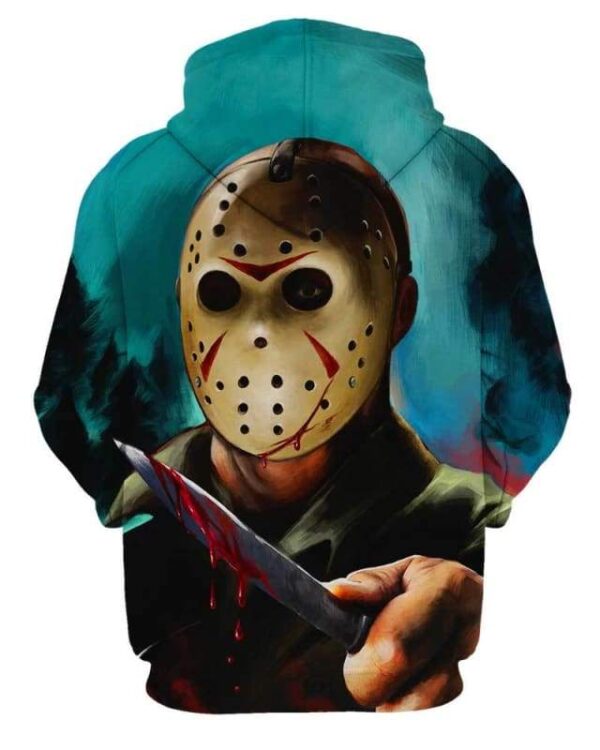 Jason Voorhees - All Over Apparel - www.secrettees.com