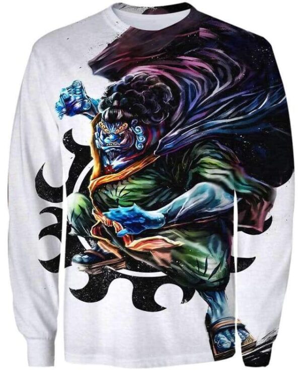 Jinbe Knight - All Over Apparel - Sweatshirt / S - www.secrettees.com