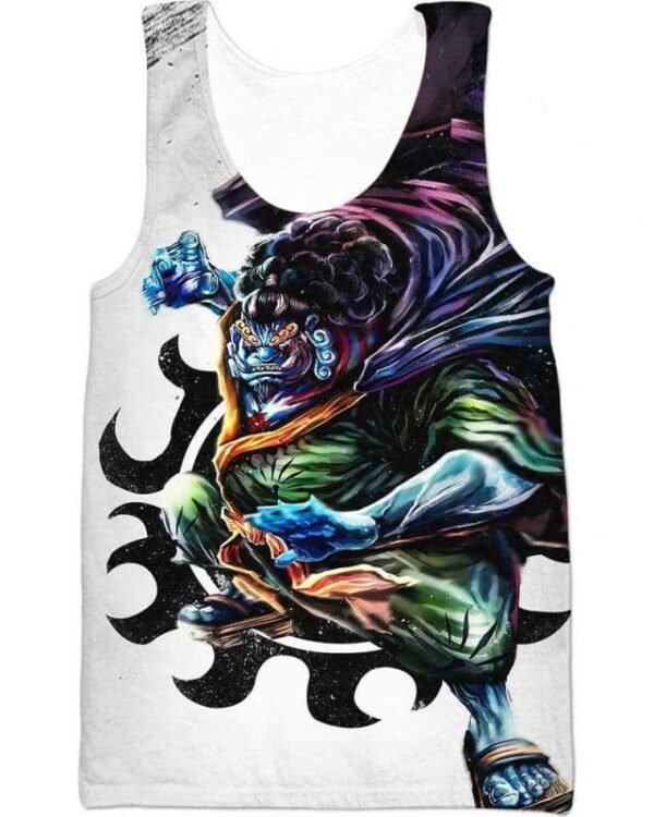 Jinbe Knight - All Over Apparel - Tank Top / S - www.secrettees.com