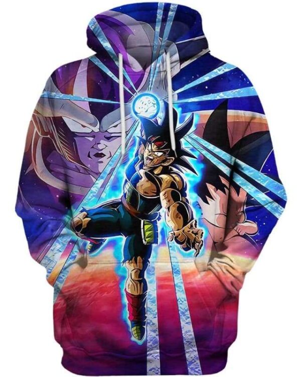 Kamehameha - All Over Apparel - Zip Hoodie / S - www.secrettees.com