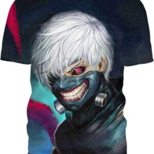 Kaneki Ken - All Over Apparel - T-Shirt / S - www.secrettees.com