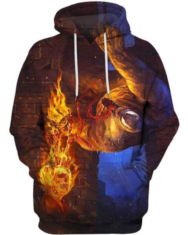 Kill By Fire - All Over Apparel - Hoodie / S - www.secrettees.com