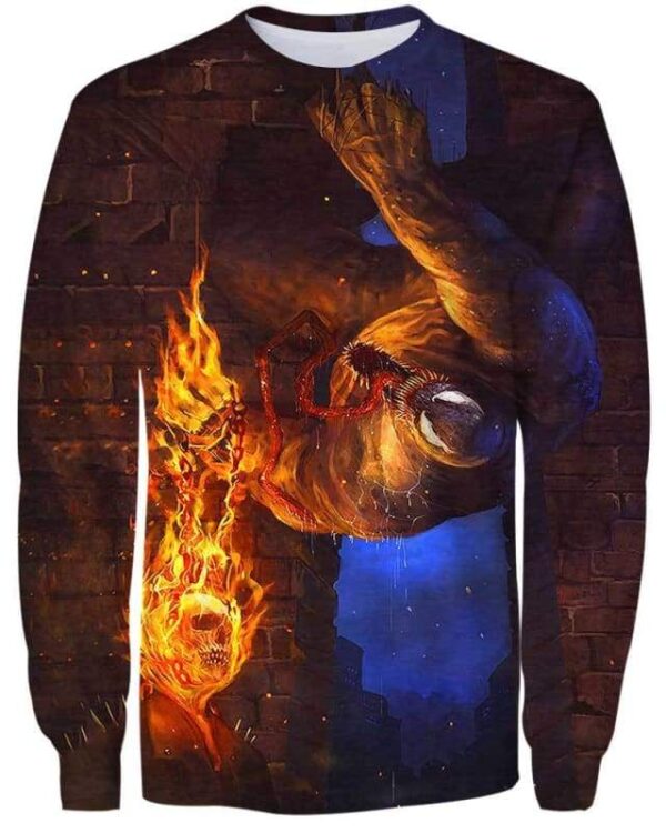 Kill By Fire - All Over Apparel - Sweatshirt / S - www.secrettees.com