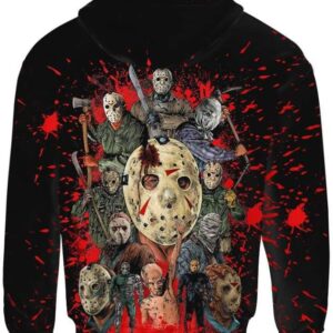 Killer Puzzle Hoodie T-shirt - All Over Apparel - www.secrettees.com