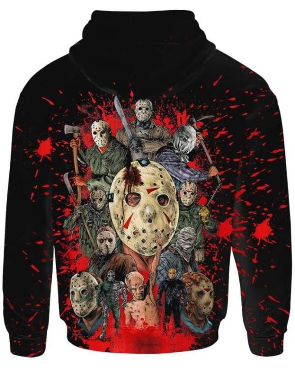 Killer Puzzle Hoodie T-shirt - All Over Apparel - www.secrettees.com