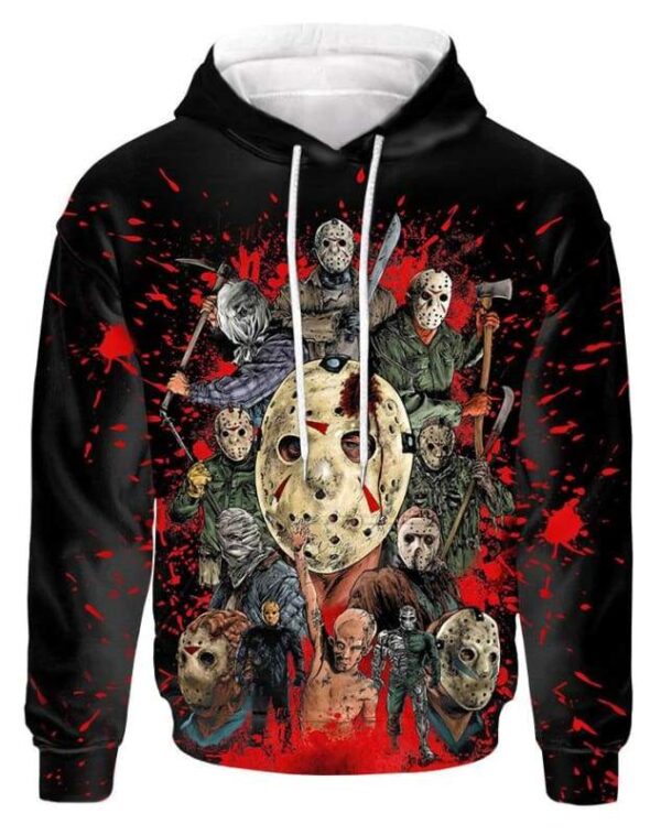 Killer Puzzle Hoodie T-shirt - All Over Apparel - Hoodie / S - www.secrettees.com