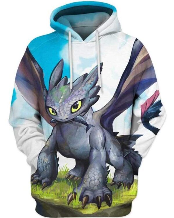 King Of Dragons - All Over Apparel - Hoodie / S - www.secrettees.com