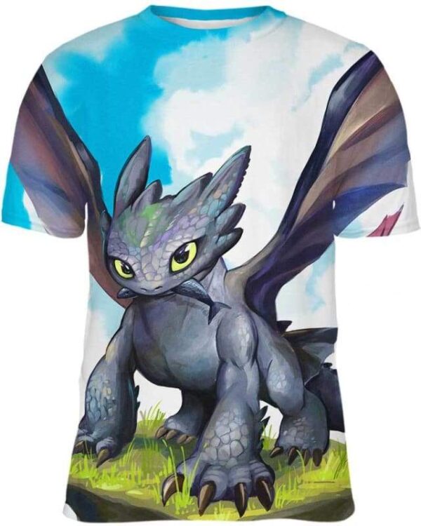 King Of Dragons - All Over Apparel - Kid Tee / S - www.secrettees.com