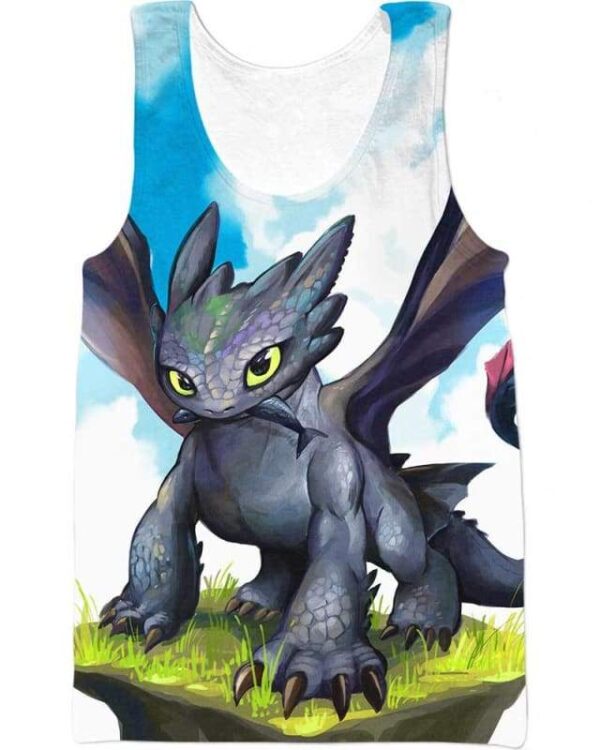 King Of Dragons - All Over Apparel - Tank Top / S - www.secrettees.com