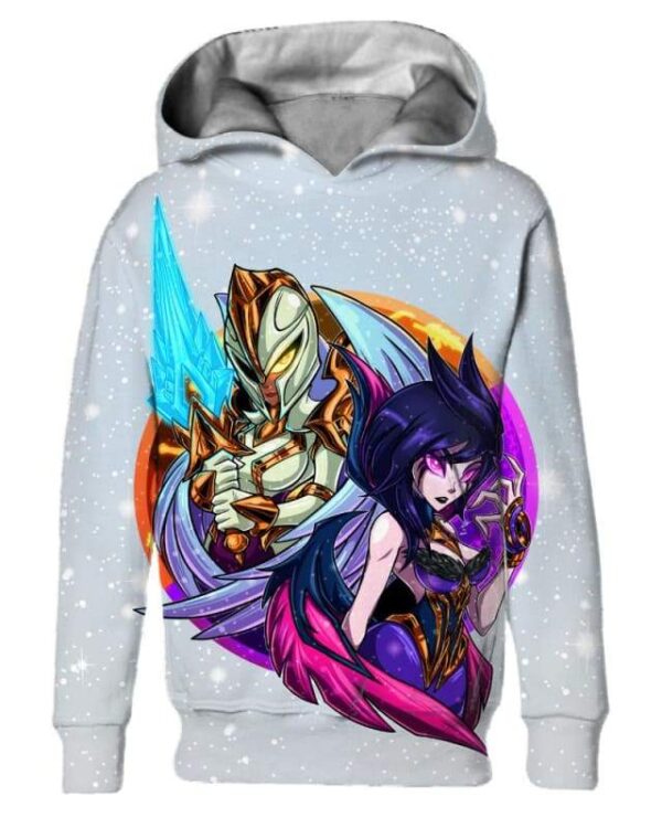 League Of Legends - All Over Apparel - Kid Hoodie / S - www.secrettees.com