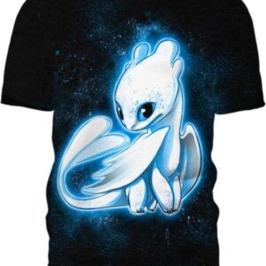Light Dragon - All Over Apparel - T-Shirt / S - www.secrettees.com