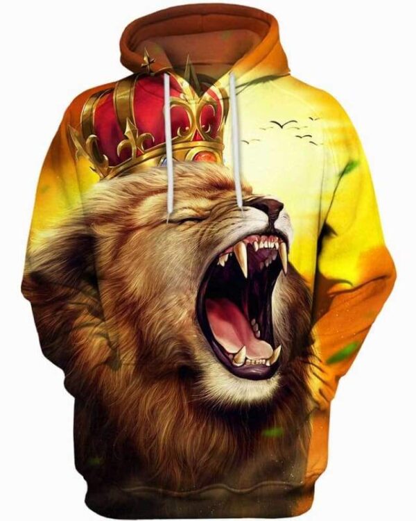 Lion King - All Over Apparel - Hoodie / S - www.secrettees.com