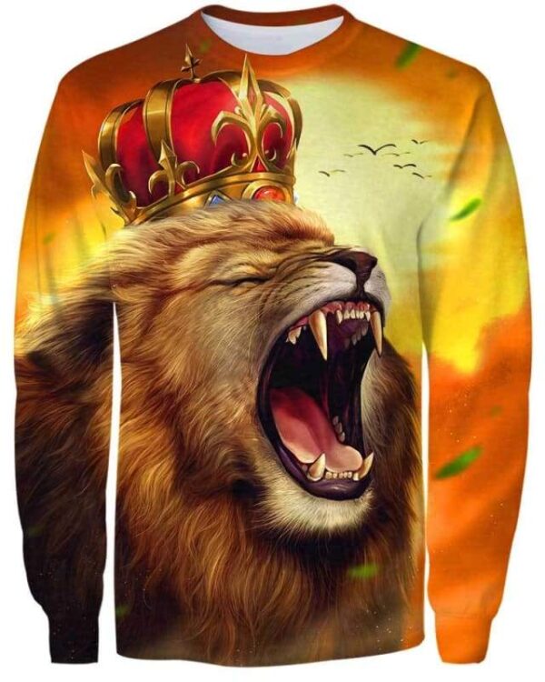 Lion King - All Over Apparel - Sweatshirt / S - www.secrettees.com