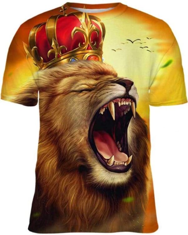 Lion King - All Over Apparel - T-Shirt / S - www.secrettees.com
