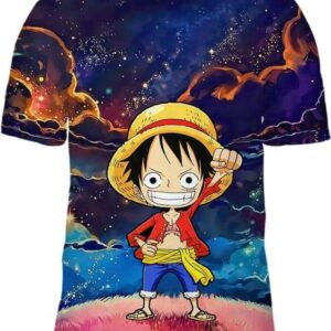 Little Luffy - All Over Apparel - T-Shirt / S - www.secrettees.com