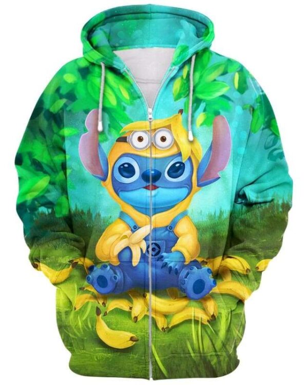 Little Stitchnion - All Over Apparel - Zip Hoodie / S - www.secrettees.com