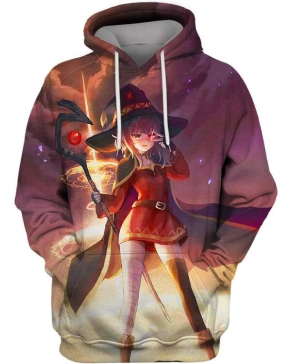 Little Witch - All Over Apparel - Hoodie / S - www.secrettees.com