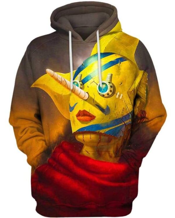 Long Nose Mask Guys - All Over Apparel - Hoodie / S - www.secrettees.com