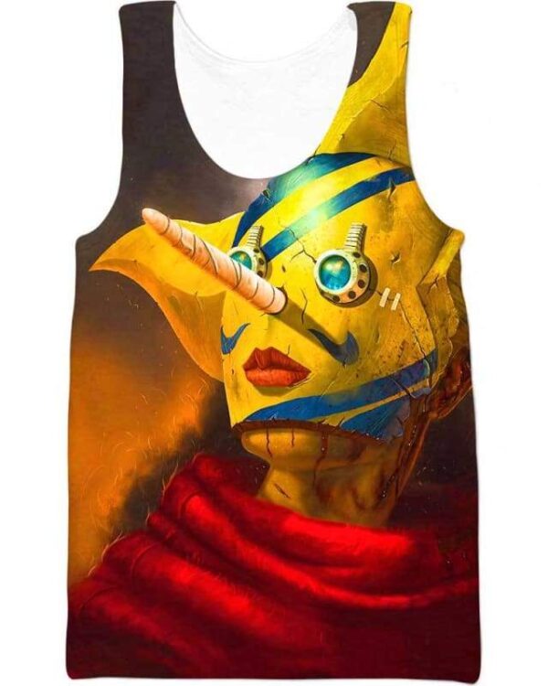 Long Nose Mask Guys - All Over Apparel - Tank Top / S - www.secrettees.com