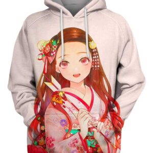 Lovely Girl - All Over Apparel - Hoodie / S - www.secrettees.com