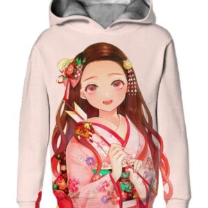 Lovely Girl - All Over Apparel - Kid Hoodie / S - www.secrettees.com