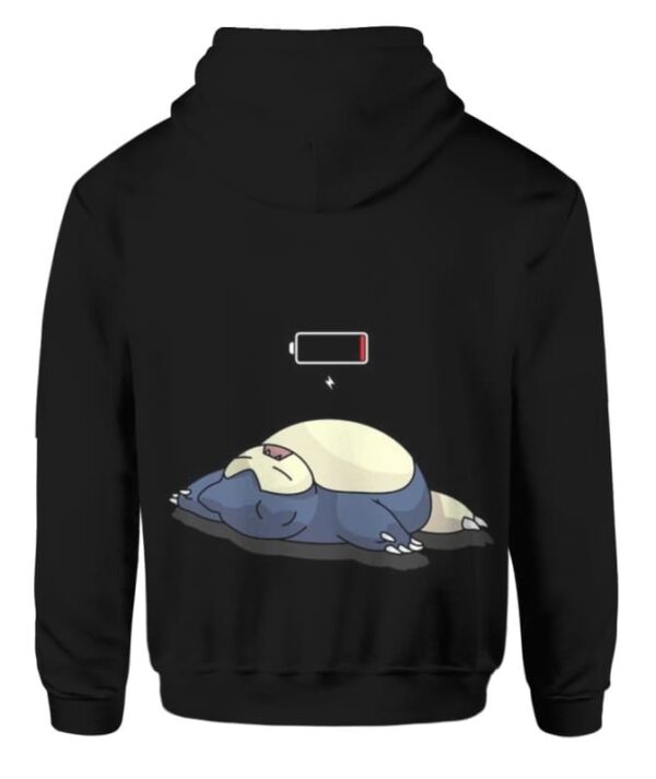 Low Battery Snorlax - All Over Apparel - www.secrettees.com