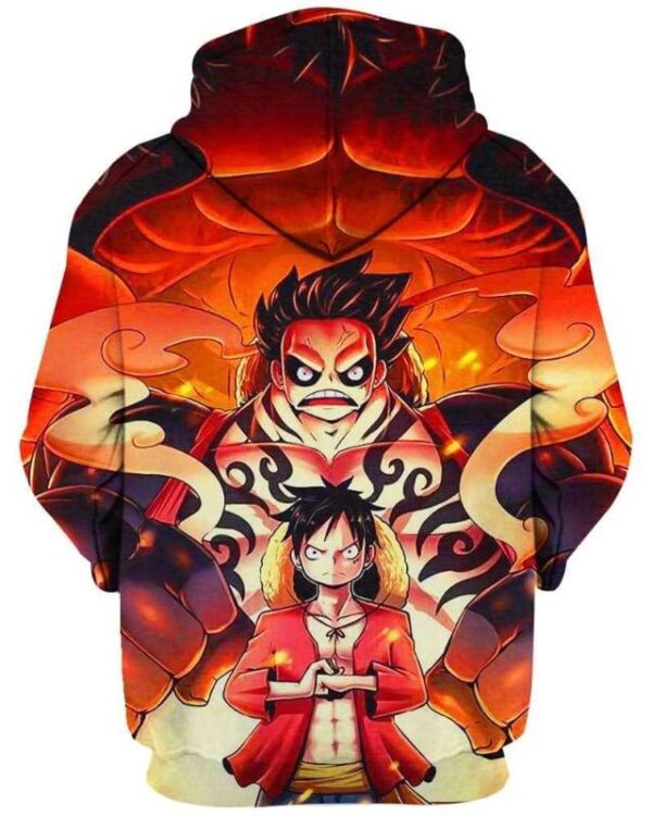 Luffy Awakened - All Over Apparel - www.secrettees.com