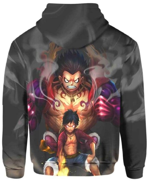 Luffy Gear 4 - All Over Apparel - www.secrettees.com