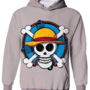 Luffy Symbol - All Over Apparel - Kid Hoodie / S - www.secrettees.com