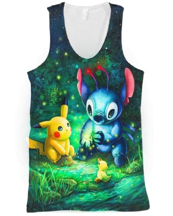 Magic Crystals - All Over Apparel - Tank Top / S - www.secrettees.com