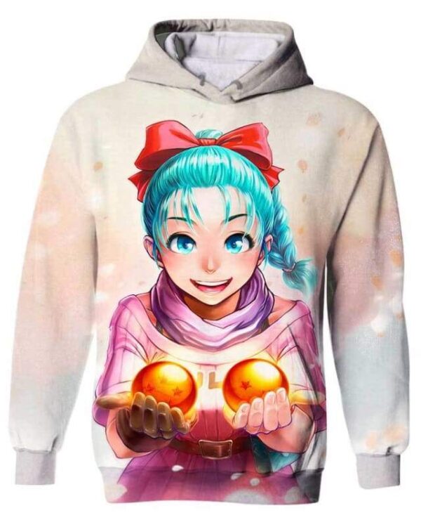 Magic Dragon Balls - All Over Apparel - Kid Hoodie / S - www.secrettees.com