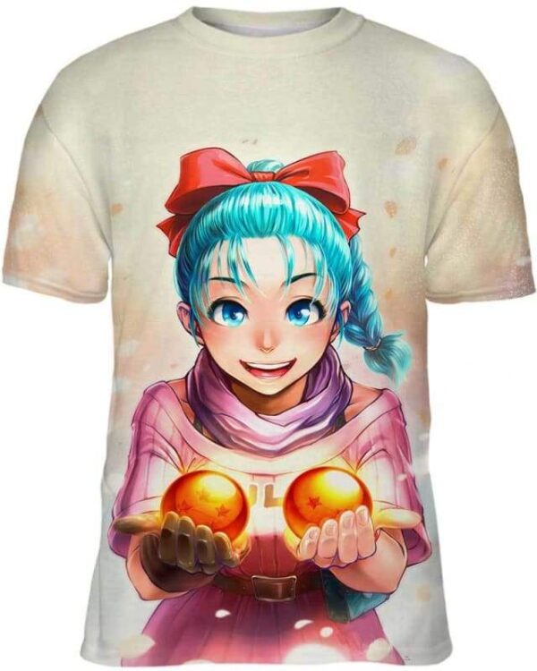 Magic Dragon Balls - All Over Apparel - Kid Tee / S - www.secrettees.com