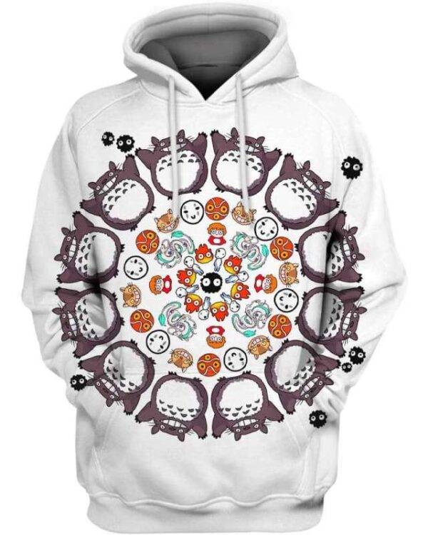 Mandala - All Over Apparel - Hoodie / S - www.secrettees.com