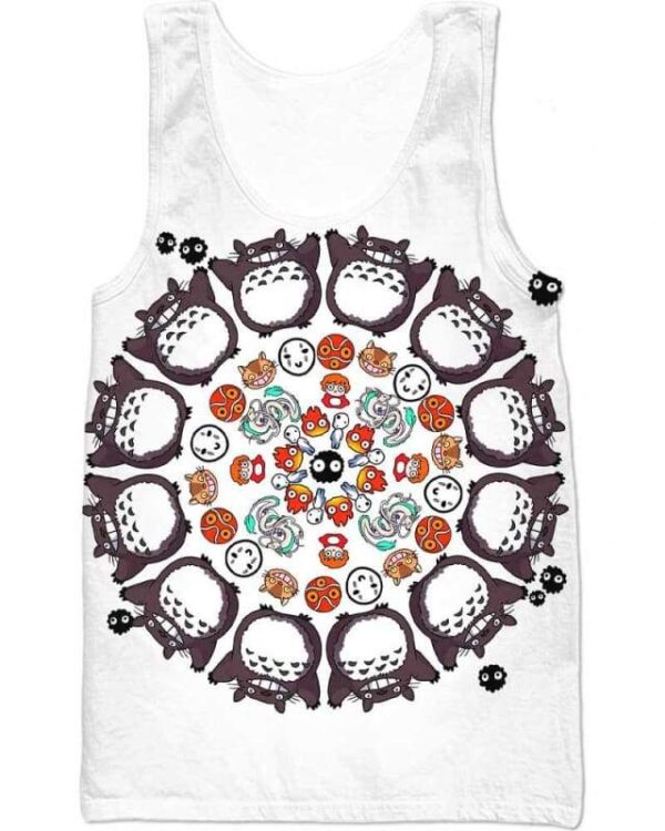 Mandala - All Over Apparel - Tank Top / S - www.secrettees.com