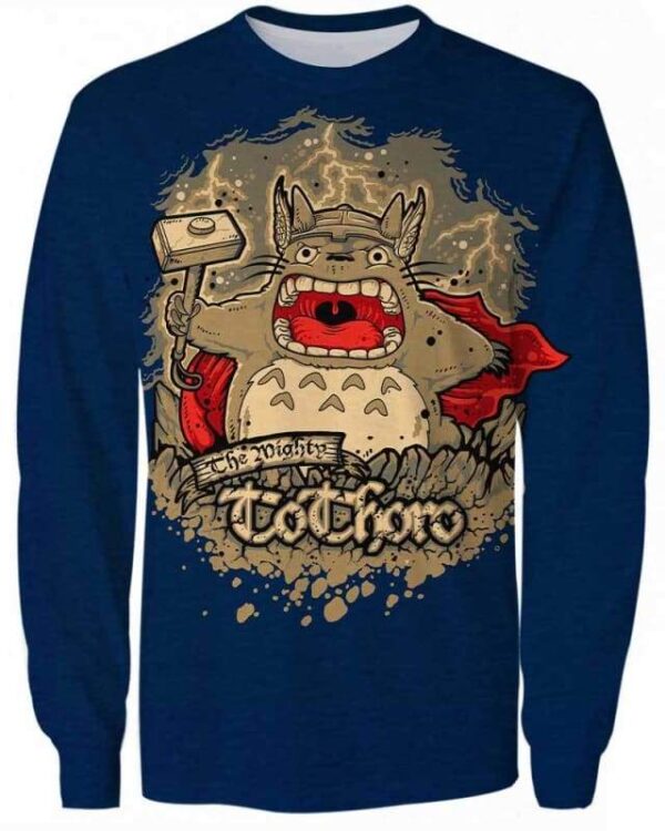 Mighty To-Thoro - All Over Apparel - Sweatshirt / S - www.secrettees.com