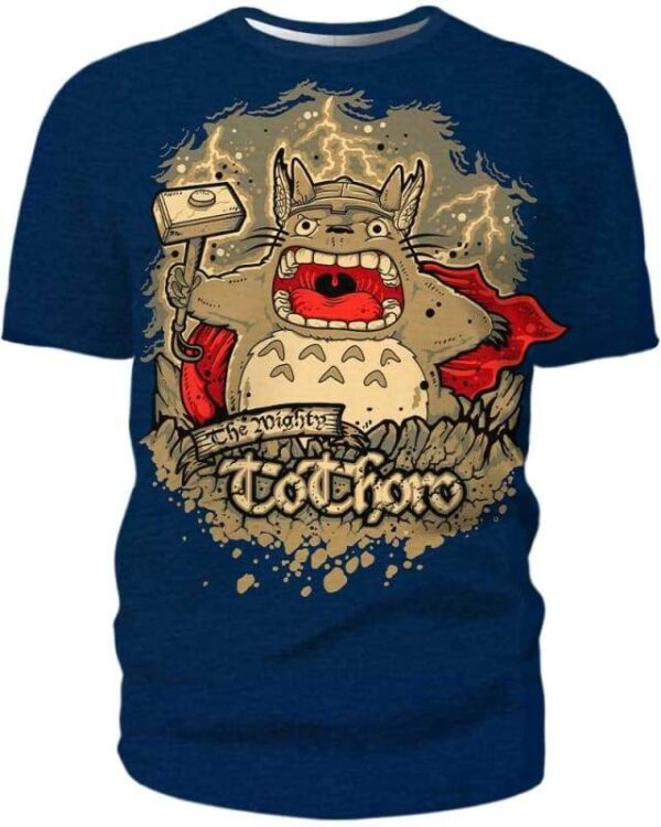 Mighty To-Thoro - All Over Apparel - T-Shirt / S - www.secrettees.com