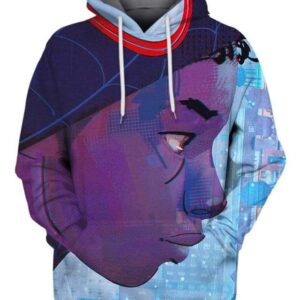 Miles Morales - All Over Apparel - Hoodie / S - www.secrettees.com