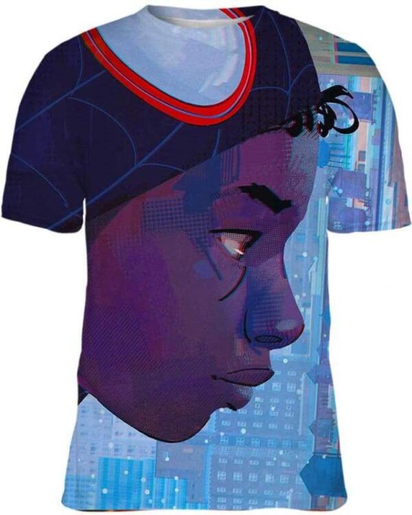 Miles Morales - All Over Apparel - Kid Tee / S - www.secrettees.com