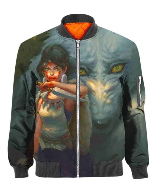 Mononoke - All Over Apparel - Bomber / S - www.secrettees.com