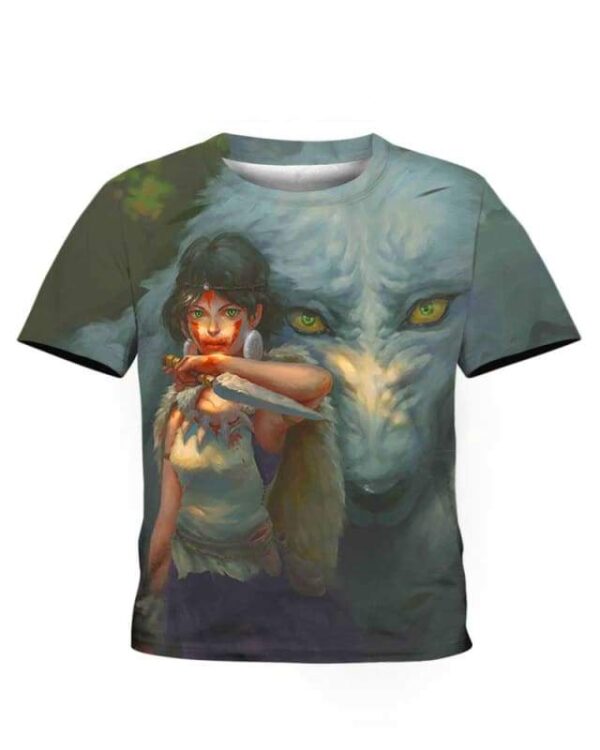 Mononoke - All Over Apparel - Kid Tee / S - www.secrettees.com