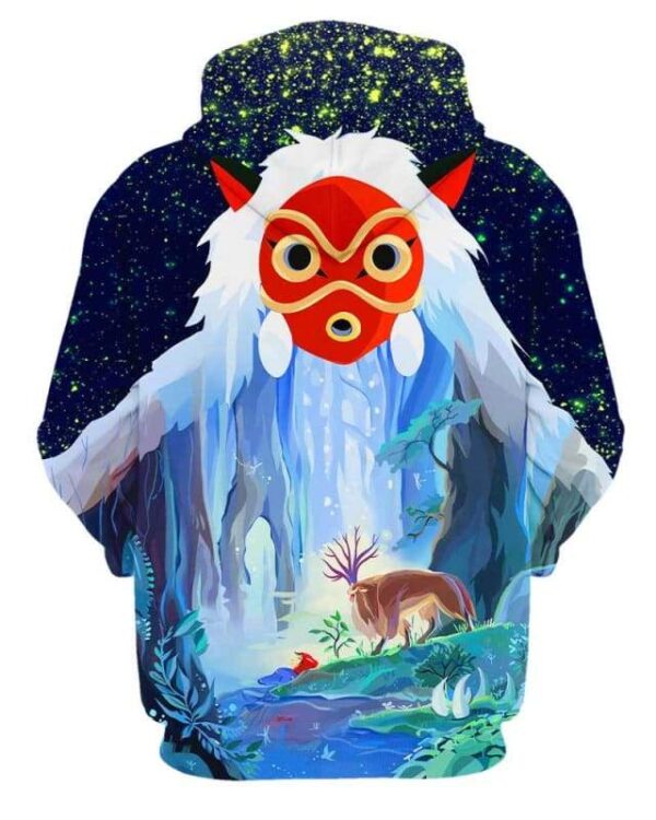 Mononoke Mask - All Over Apparel - www.secrettees.com