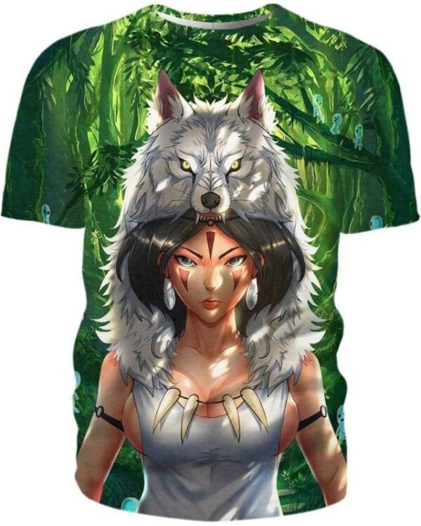 Mononoke - All Over Apparel - T-Shirt / S - www.secrettees.com