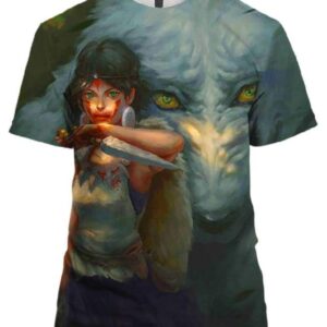 Mononoke - All Over Apparel - T-Shirt / S - www.secrettees.com