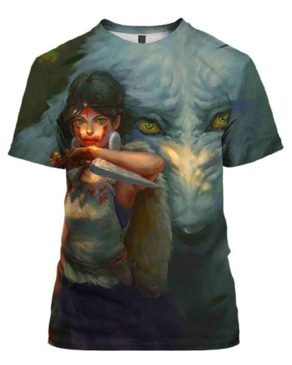 Mononoke - All Over Apparel - T-Shirt / S - www.secrettees.com